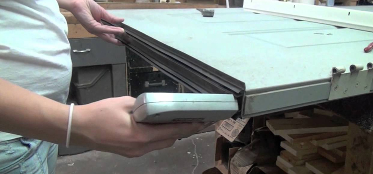 damaged steel door repair Escalon